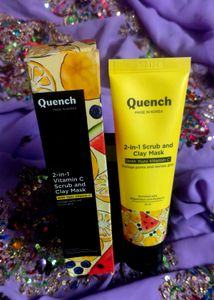 Quench 2-1 Scrub & Clay Mask