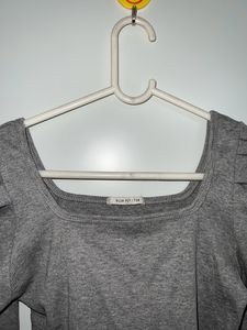 Pink &amp; Grey Casual Top
