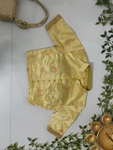 Elegant Gold Sequined Lehenga Choli Set