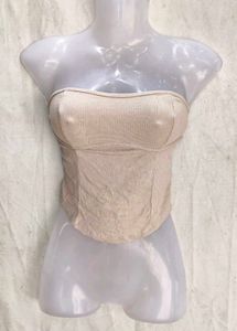 BEIGE TUBE TOP