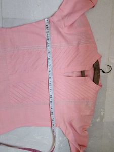 Peach Cotton Kurti