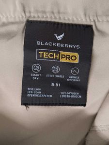 Blackberrys Men's Beige Low rise Trouser
