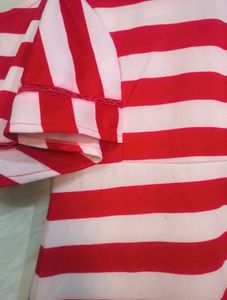 Striped Cold Shoulder Maxi Dress ❣️