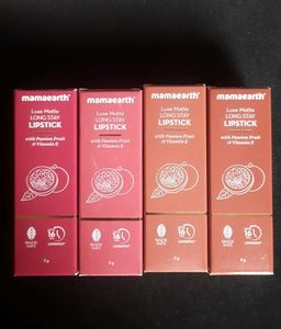 Mamaearth Luxe Matte Long Stay Lipstick Set