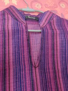 Purple Color Short Kurti