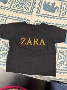 Zara Black Tee
