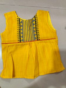 Yellow Ethnic jacket