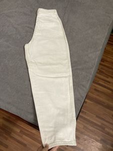 ZARA off white Jeans