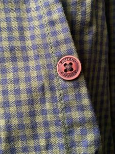 Green Checkered Button-Up Shirt