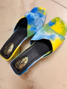 Tie-Dye Block Heels