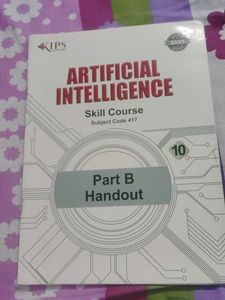 Artificial Intelligence Textbook class 10th