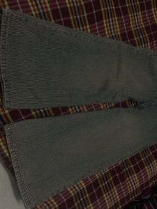 Striped Wide Leg Jeans