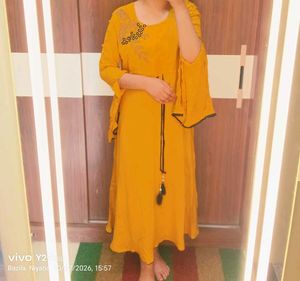 Stylish Yellow Kurta