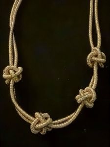 Magnectic Neckace knots Rose gold