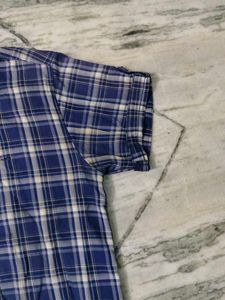 Allister Blue Plaid Short Sleeve Shirt