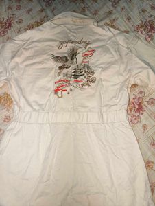 Superdry Embroidered🐉 one piece