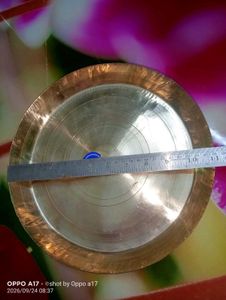 Brass and bronze Pooja Thali Set