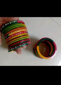 navratri special multicolour bangles