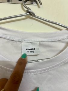Savana White London 92 T-Shirt