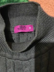 Cable Knit Turtleneck Sweater