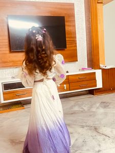 Handpainted Full Flared Choli