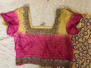 y2k Embellished Lehenga Choli Set