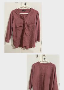 Pink &amp; Purple Button-Up Shirt