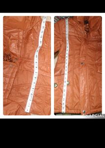 Stylish Orange Puffer Jacket