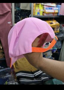 Puma Pink &amp; Orange Baseball Cap