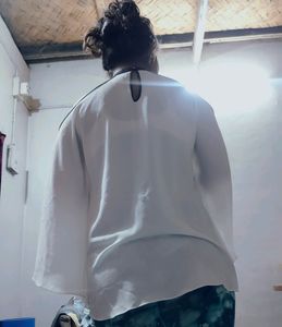 White Off shoulder Top