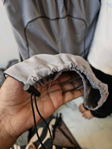 Grey Athletic Track Pants