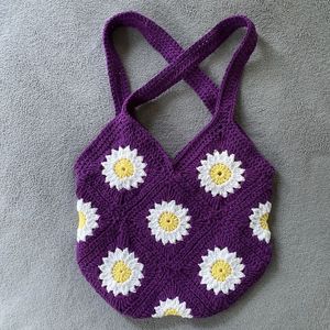 Crochet German Square Handbeg