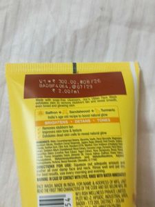 JOY Ubtan Tan Removal Face Wash