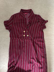 Stylish Striped Women's Dress