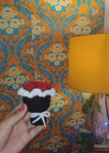 Handmade Crochet Flower Pot