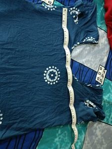 Blue Printed Kurti