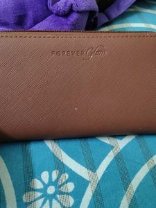 Classic Brown Zip Around Wallet