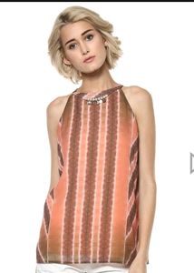 Striped Halter Tank