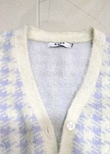fuzzy Pinteresty cardigan