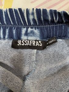 Vintage Acid Wash Wide Leg Jeans