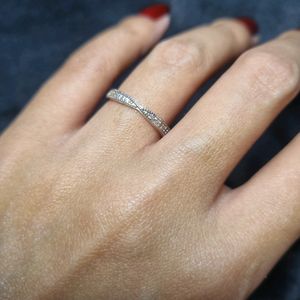 Sterling Silver Engagement Ring