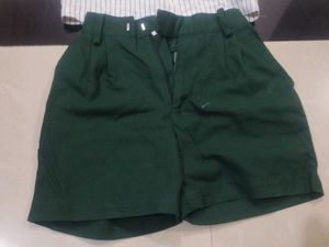 School Uniform Shirt &amp; Shorts Set
