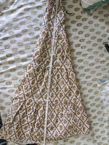 Boho Print Tiered Maxi Skirt