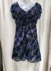 22158. Mesh mini dress