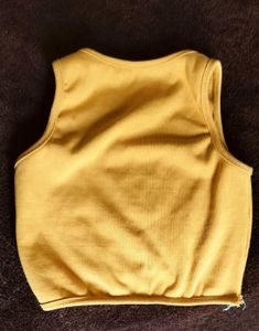 Basic Mustard Yellow Tank Top