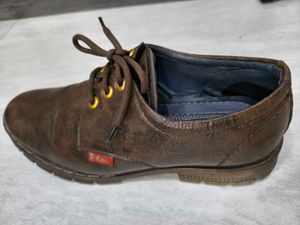 Men's Casual Brown Leather Shoes