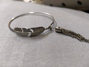 Boho Feather Tassel Bracelet