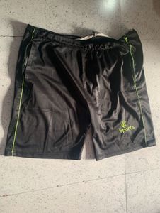 Men's Black Athletic Shorts