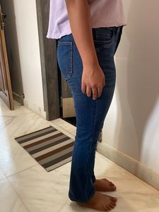 vero moda Classic Blue Denim flare  Jeans