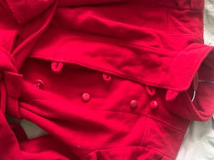 Red Belted Coat